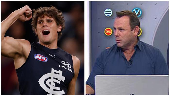 Blues spearhead Charlie Curnow / David King on First Crack