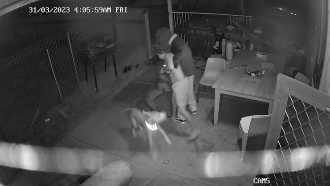 CCTV footage of the alleged attempted abduction of a 12 year old boy in Moora. Source: 7News