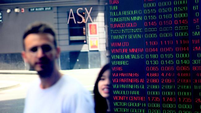 SYDNEY, AUSTRALIA - NewsWire Photos November 3, 2021: General scenes from the Australian Stock Exchange in Sydney.Picture: NCA NewsWire / Jeremy Piper