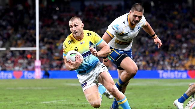 Foran in action for the Titans. (Photo by Bradley Kanaris/Getty Images)