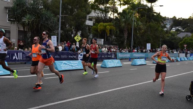 Some of the magic moments and action from the ASICS Runaway Noosa Marathon. Photo: Mark Furler