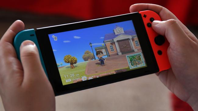 Nintendo game Animal Crossing: New Horizons has captured the attention of many new game players. Picture: William WEST / AFP