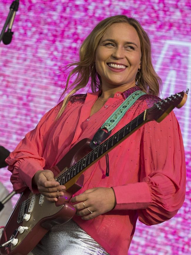 She aims to open up her audiences to environmental issues through song. Picture: Matt Jelonek/WireImage.