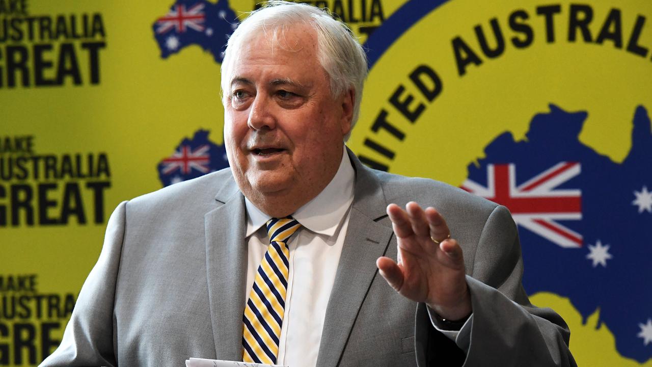 Clive Palmer Facing Court On Ad Blitz Donations The Australian