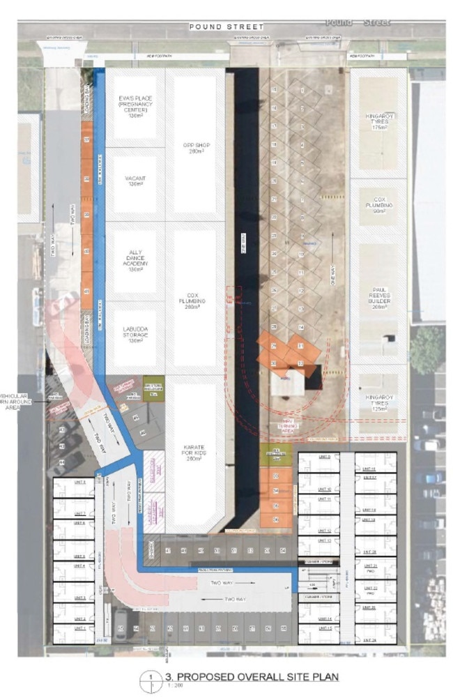 Plans for new motel units in Kingaroy. Image: SBRC.