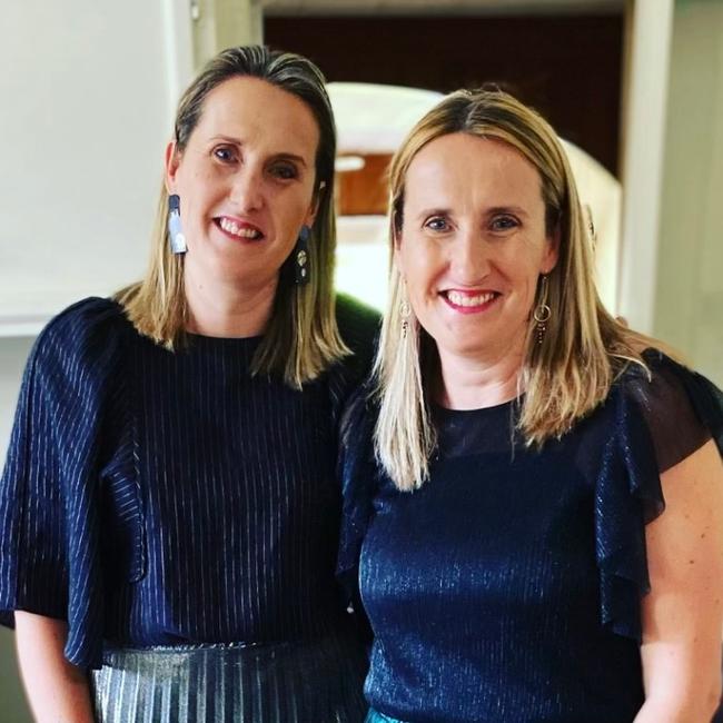 Maria and Jenny will participate in a study looking to find more links for families with a history of breast cancer. Picture: Supplied