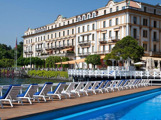 Villa d'Este luxury world hotel, Cernobbio, Lake Como, Italy. Picture: Alamy