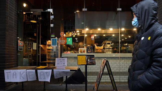 Living on takeaway: the entire industry is struggling. Picture: Getty Images