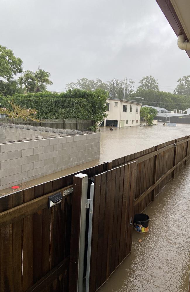 A young Brisbane couple finally moved into the house of their dreams, only to watch it flood not even six months after settlement. Photo: contributed.