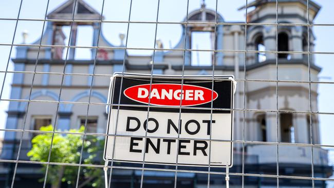 The Broadway Hotel in 2019. It is notoriously rundown and vandalised but is in line for a makeover. Picture: AAP/Richard Walker