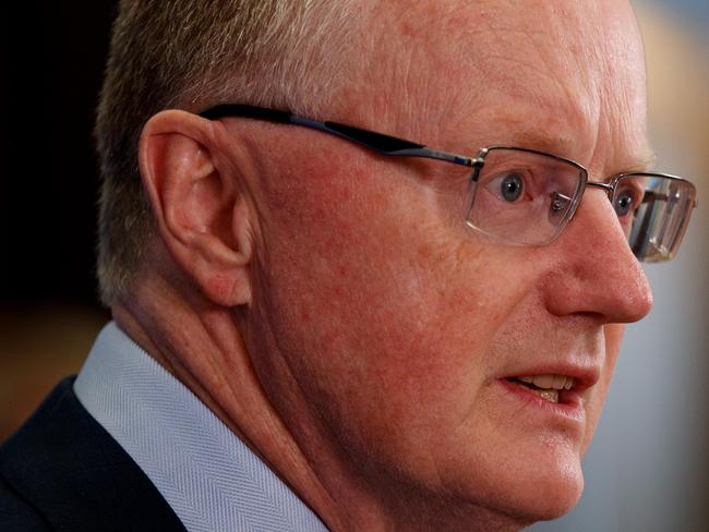 SYDNEY, AUSTRALIA - NewsWire Photos APRIL 20, 2023: Reserve Bank of Australia Governor Philip Lowe during a press conference on Thursday at the RBA following the release of government recommendations. Picture: NCA NewsWire / Nikki Short