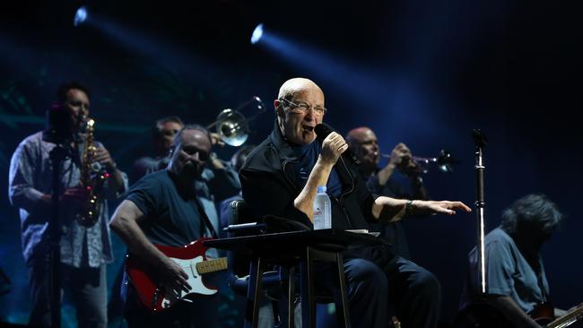 Despite some health problems, the 67-year-old clearly was enjoying himself in Brisbane. Picture: AAP/David Clark