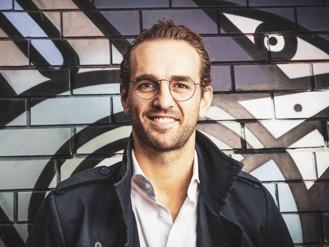 Jack Watts, CEO of communications agency Bastion Collective. Picture: Nicole Cleary