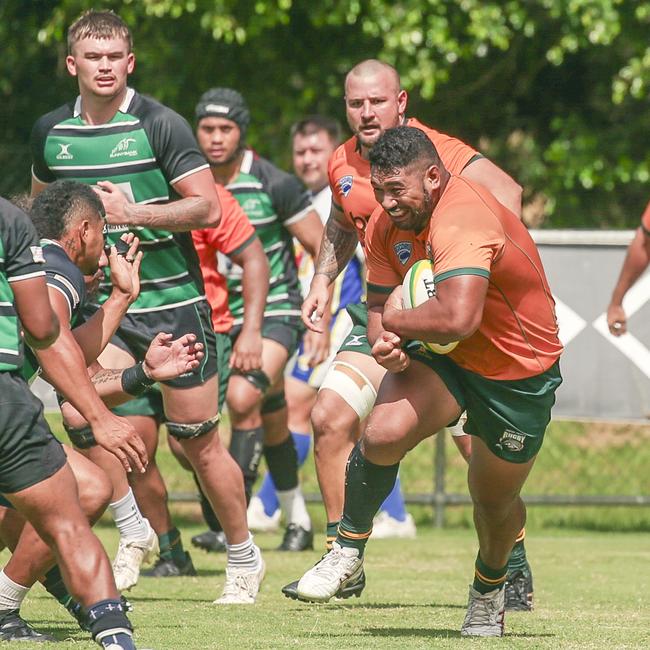 Surfers Paradise Dolphins host Queensland Premier Rugby club Sunnybank at Broadbeach Waters. Picture:Glenn Campbell