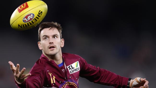 Lions midfielder Jarryd Lyons will retire at the end of the season. Picture: Darrian Traynor/Getty Images