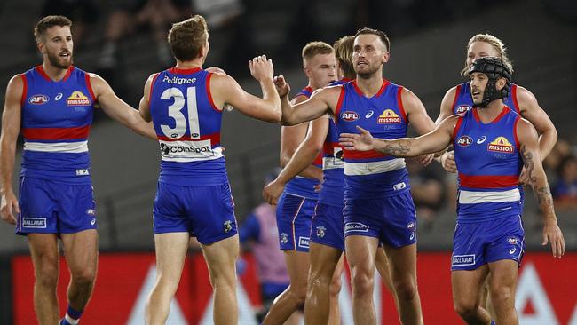 The Dogs will be out for revenge in the Round 1 Grand Final rematch. (Photo by Darrian Traynor/Getty Images)