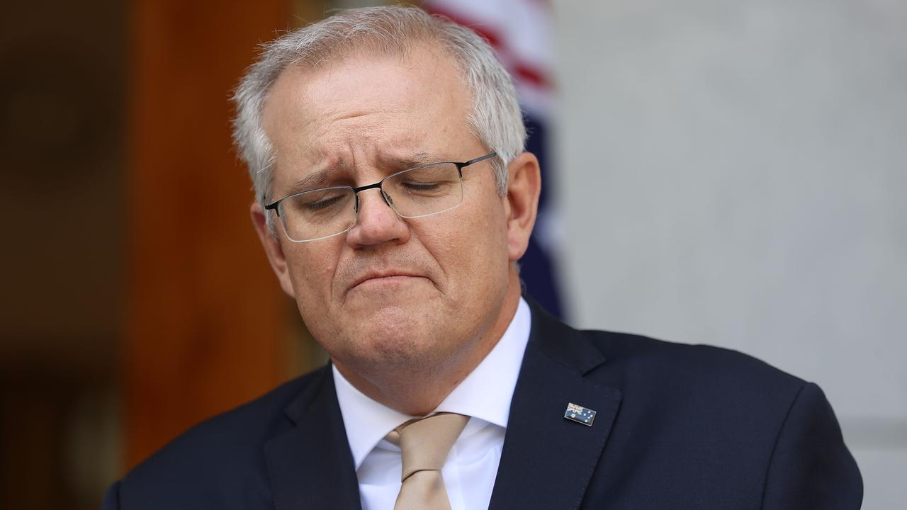 Prime Minister Scott Morrison and his government are being urged to take stronger action on domestic violence. Picture: NCA NewsWire/Gary Ramage
