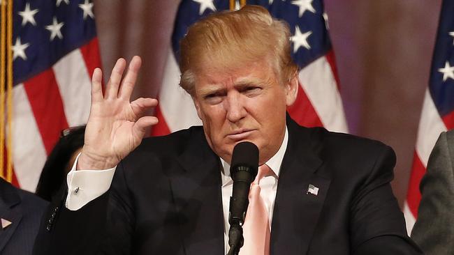 Donald Trump is not everyone’s cup of tea, but he has generated momentum for common seanse at the start of his second term in office. Picture: Rhona Wise/AFP