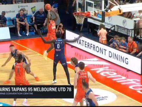 Cairns Taipans take down Melbourne United once again