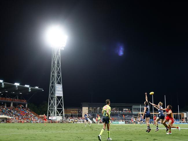 Darwin’s TIO Stadium will host two Gold Coast Suns matches in May. Picture: Michael Willson/Getty Images