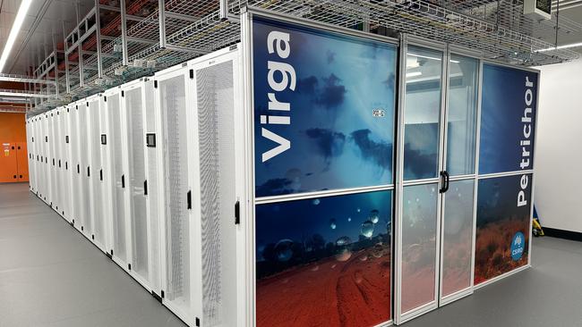 CSIRO’s new supercomputer, dubbed Virga, which the agency says will speed up research and scientific discoveries.