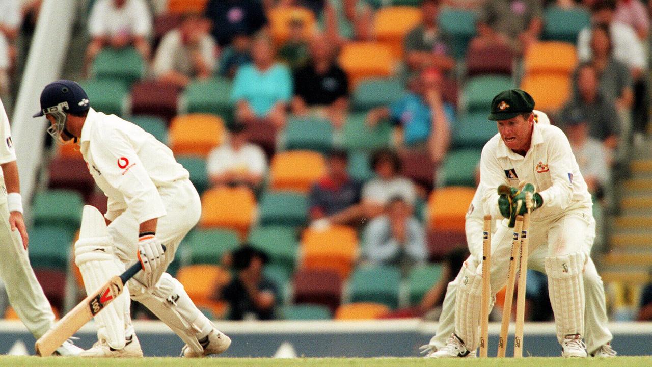 Ian Healy (R) played 119 Tests and 168 ODIs for Australia, captaining Australia on eight occasions in ODIs.