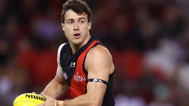 AFL Round 1. 20/03/2021.Essendon v Hawthorn at the Marvel Stadium, Melbourne.  Andrew McGrath of the Bombers      . Pic: Michael Klein