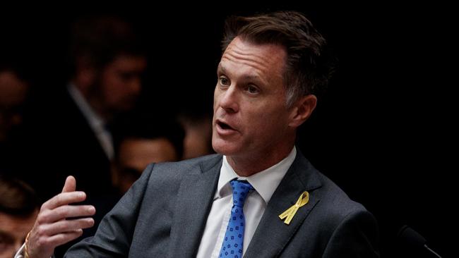 NSW Premier Chris Minns is preparing to take on the unions.Picture: NewsWire / Nikki Short
