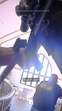 Chilling bodycam footage of the moment Nashville shooter is killed