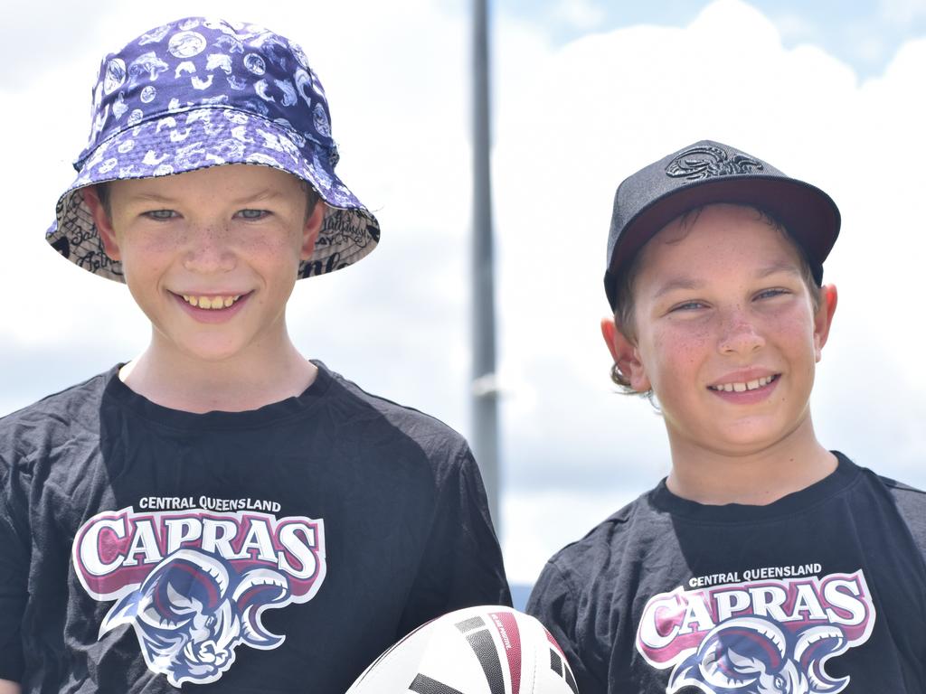 The CQ Capras underage teams first games at Browne Park, Rockhampton, on February 25, 2023.