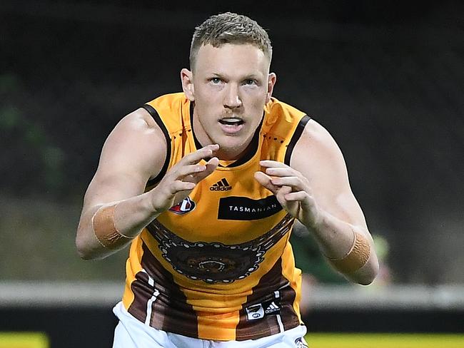 James Sicily exudes leadership qualities. Picture: AFL Photos/Getty Images