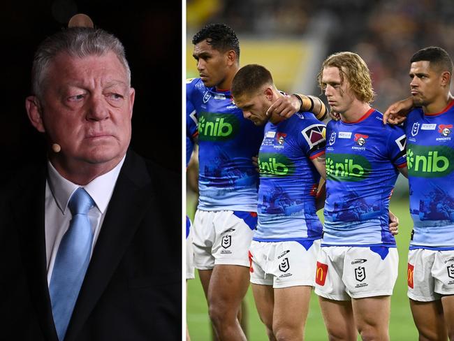 Phil Gould has taken aim at the Knights. Photo: Getty Images