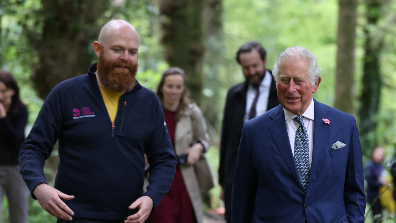 Prince Charles visited Northern Ireland yesterday. Picture: Liam McBurney/Getty Images