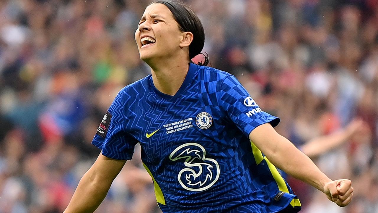 Sam Kerr, FA Cup final: Chelsea beat Manchester City in extra time, Aussie  brace