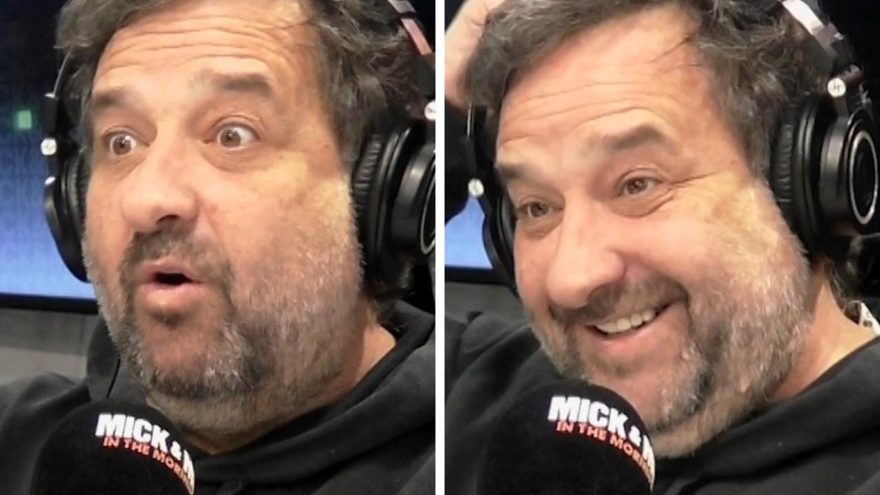 Mick Molloy had writers block – so he had to improvise.