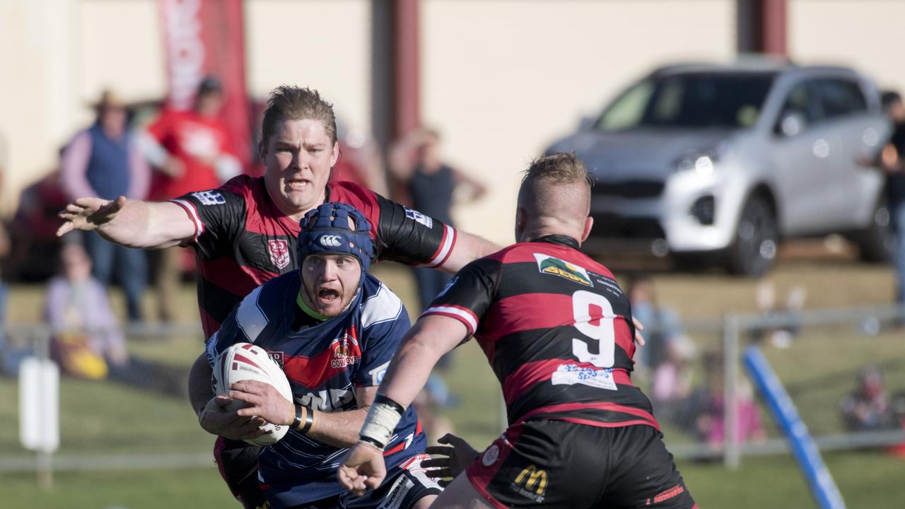 Harry Sullivan, Warwick. TRL grand final, Valleys vs Warwick Cowboys. Sunday, 8th Sep, 2019.