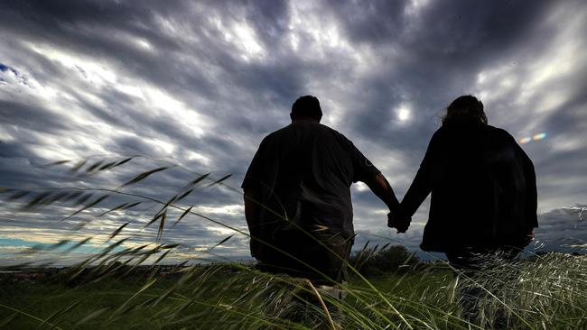 Foster parents ‘John and Melissa’ say authorities put their three-year-old Indigenous foster daughter in harm’s way. Picture: Colin Murty