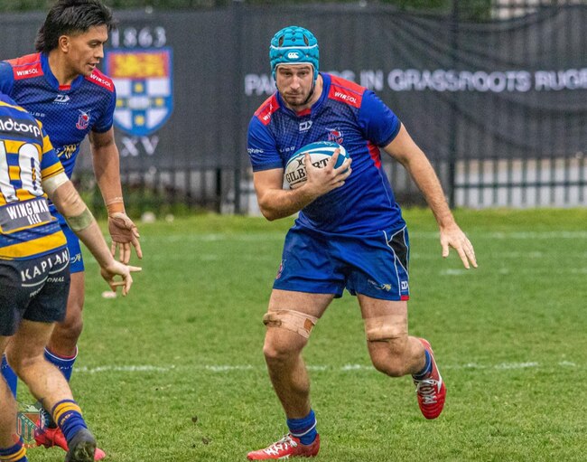 Van Stewart is back playing with Manly in the Shute Shield. Pic: Adam MacDonald