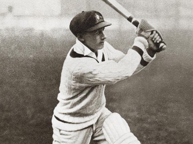 Sir Donald George Bradman, 1908 Ãâ 2001, Often Referred To As The Don. Australian Cricketer, Widely Acknowledged As The Greatest Batsman Of All Time. From The Story Of 25 Eventful Years In Pictures, Published 1935. (Photo by: Universal History Archive/Universal Images Group via Getty Images)