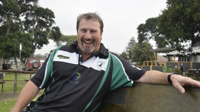 HAPPY TO BE A MAGPIE: Garry Stevenson is looking forward to coaching the Bellingen Valley Dorrigo Magpies in 2021.