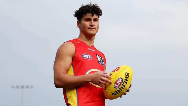 Gold Coast Suns 2023 draftee Jake Rogers Photo: Chris Hyde / Getty Images