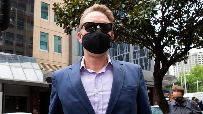 Paul Douglas Frost is seen leaving the Downing Centre courts in Sydney. Picture: NCA NewsWire/Bianca De Marchi