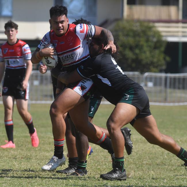 Kirwan's Eneliko Savelio in the Aaron Payne Cup 2024. Picture: Evan Morgan