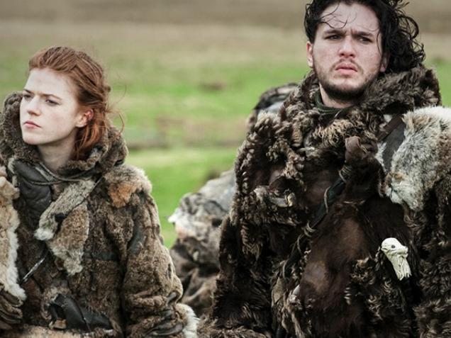 Game of Thrones couples Jon Snow and Ygritte