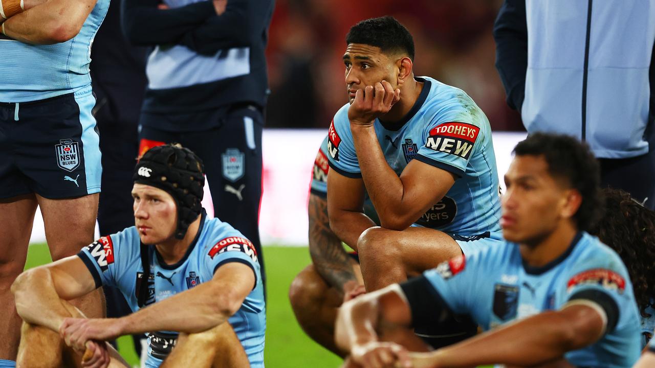 Their faces say it all. Photo by Chris Hyde/Getty Images.