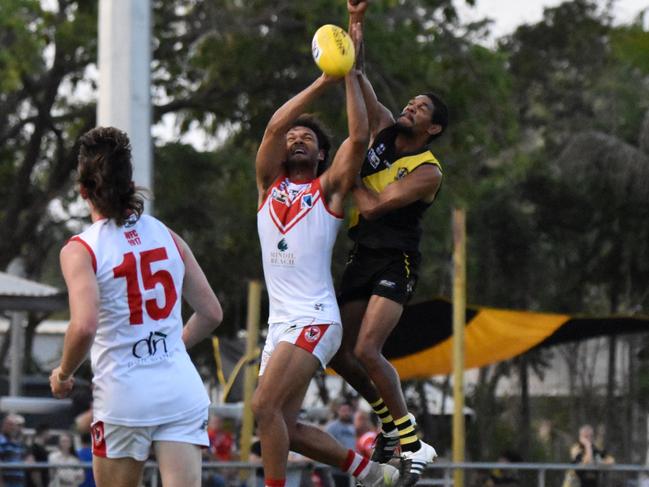 Waratah take on Nightcliff Tigers in Round 18. Picture: Tymunna Clements / AFLNT Media