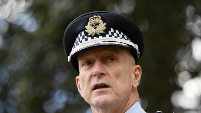 Queensland Police Deputy Commissioner Steve Gollschewski. Picture: AAP.