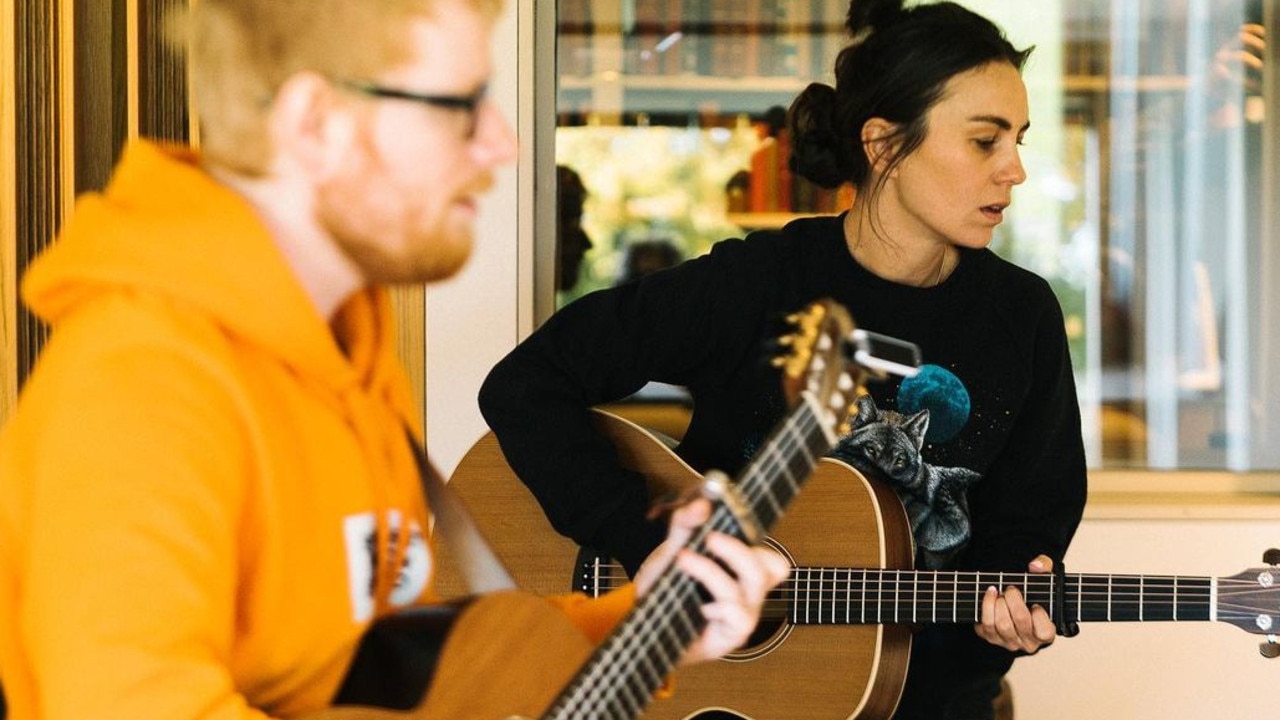 When Amy met Ed. Picture: Instagram/Amy Shark/Supplied