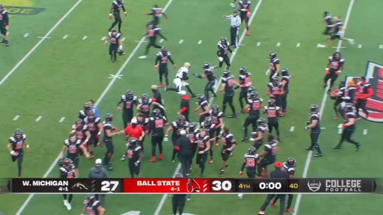 Ball State vs. WMU football video highlights, score