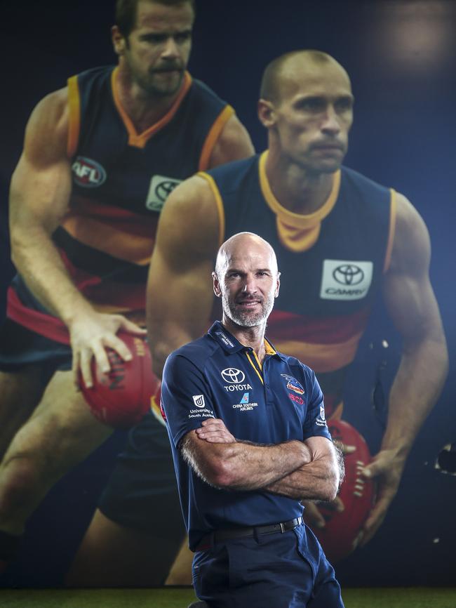 Josh Francou is leaving the Crows after just one year. Picture: AAP/MIKE BURTON